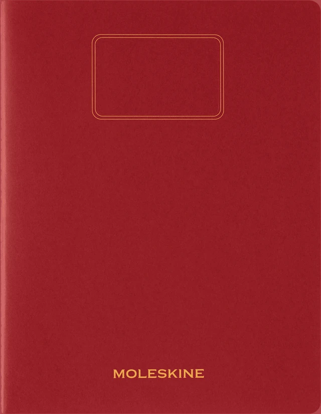 Alt view image 4 of 6 - Moleskine Student Cahier Journal, Soft Cover, Ruled, XXL 8.5" x 11", Red
