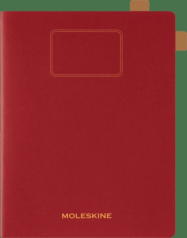 Alt view image 6 of 6 - Moleskine Student Cahier Journal, Soft Cover, Ruled, XXL 8.5" x 11", Red