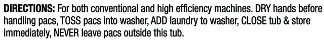 Alt view image 2 of 6 - Great Value Premium Clean Laundry Pacs, Original Scent, 42 Count