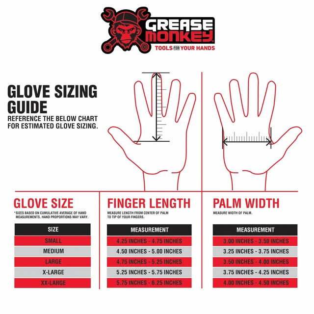 Alt view image 6 of 6 - Grease Monkey Nitrile Coated Work Gloves, Men's Large, Red, 8 Pair