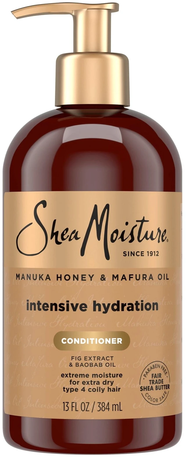 Main image of SheaMoisture Intensive Hydration Conditioner with Manuka Honey & Mafura Oil and Fig Extract for Curls, 13 fl oz