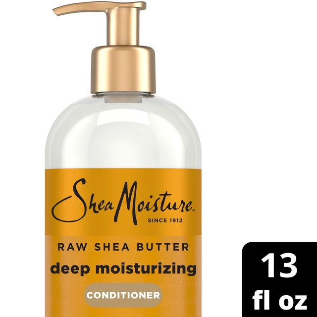 Alt view image 5 of 6 - SheaMoisture Restorative Raw Shea Butter Deep Moisturizing Conditioner for Curly Hair, 13 fl oz