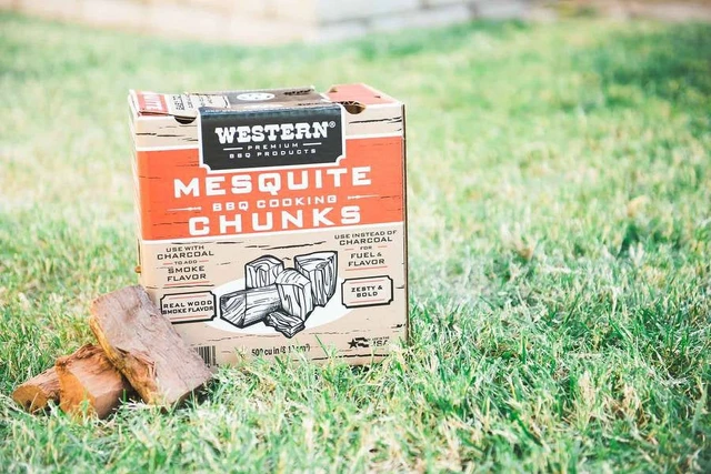 Alt view image 4 of 6 - Western 500 cu in Mesquite Smoking Wood Chunk Box CS