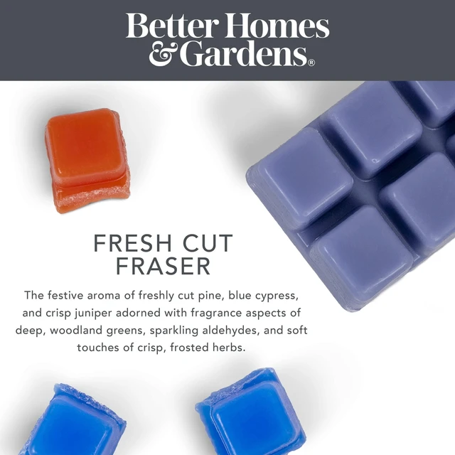 Alt view image 3 of 6 - Better Homes & Gardens Fresh Cut Frasier Scented Wax Melts, 2.5 oz, 5-Pack