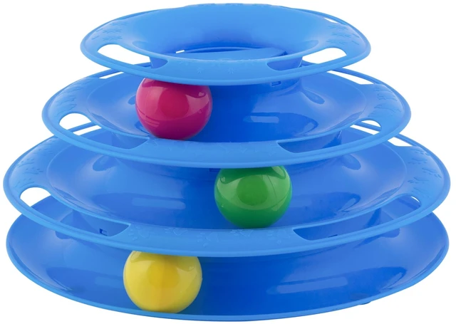 Main image of Vibrant Life Triple Chase Tower Cat Toy