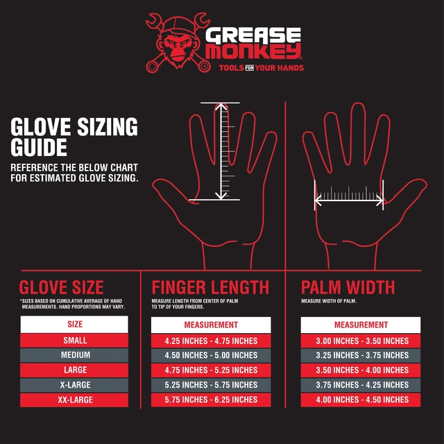 Alt view image 6 of 6 - Grease Monkey Nitrile Disposable Gloves, Latex Free, Touchscreen, Black, Large, 50 Pack