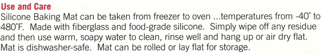 Alt view image 3 of 5 - Range Kleen 16.5 x 11.625-inch Nonstick Half Sheet Silicone Baking Mat