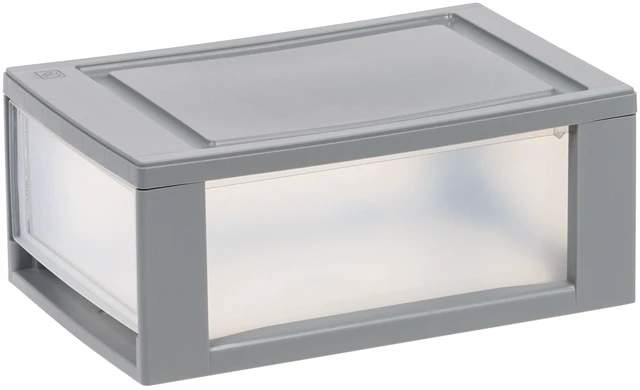 Main image of IRIS 6Qt Small Plastic Drawers Under Bed Storage Bins Stackable Modular