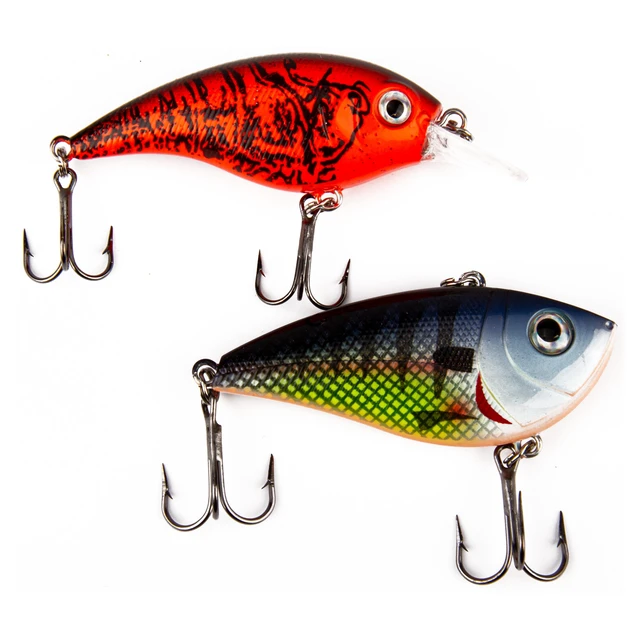 Alt view image 5 of 6 - Ozark Trail 5-Piece Multi-Species Fishing Lure Kit with Crankbaits and Rattle Lure