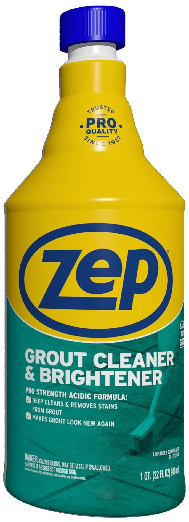 Main image of Zep Commercial Grout Cleaner and Protectant 32 fl oz, Morning Dew Scent
