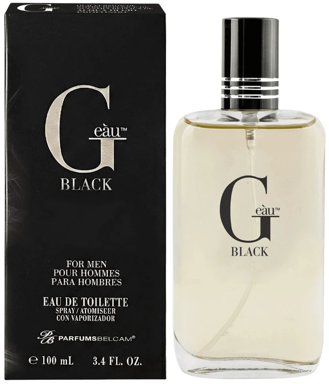 Main image of ParfumsBelcam G'eu Black Eau De Toilette Spray for Men, 3.4fl oz