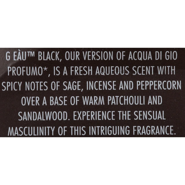 Alt view image 5 of 6 - ParfumsBelcam G'eu Black Eau De Toilette Spray for Men, 3.4fl oz