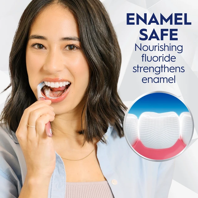 Alt view image 6 of 6 - Crest 3D White Brilliance Charcoal Teeth Whitening Toothpaste, 4.6 oz