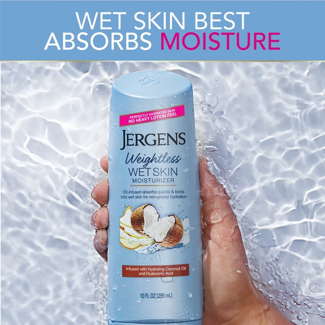 Alt view image 6 of 6 - Jergens Wet Skin Body Moisturizer for Dry Skin, In-Shower Lotion, Coconut, 10 fl oz
