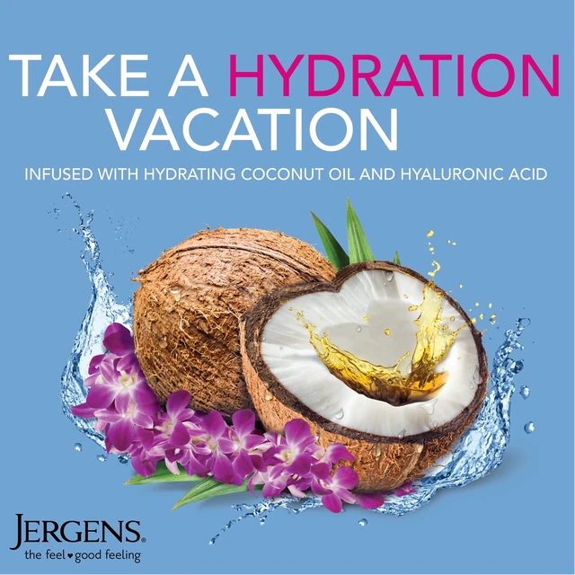 Alt view image 2 of 6 - Jergens Wet Skin Body Moisturizer for Dry Skin, In-Shower Lotion, Coconut, 10 fl oz