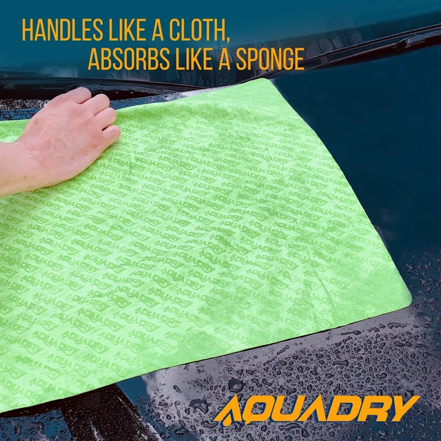 Alt view image 4 of 7 - AquaDry PVA Automotive Drying Towel, Streak-Free, Lint-Free, 3.52sq ft, 1 Count