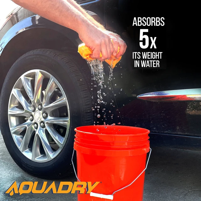 Alt view image 7 of 7 - AquaDry PVA Automotive Drying Towel, Streak-Free, Lint-Free, 3.52sq ft, 1 Count