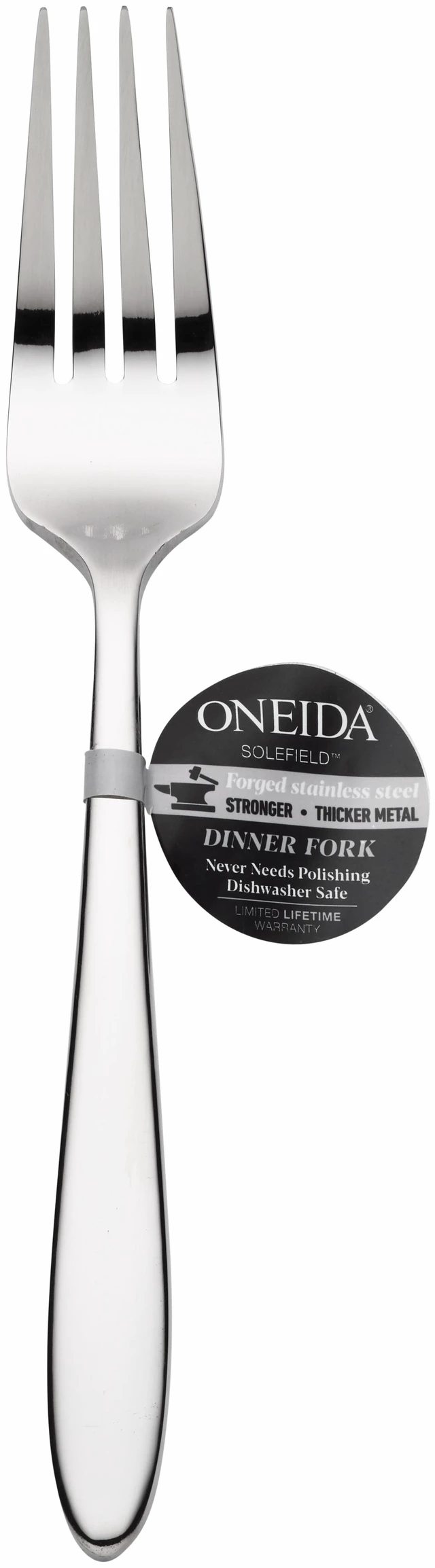 Alt view image 5 of 6 - Oneida Solefield Stainless Steel Dinner Fork 4-Pack