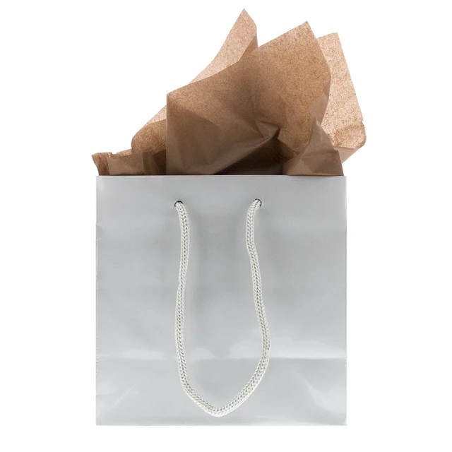Alt view image 2 of 5 - JAM Paper Brown Paper Gift Wrap Tissues 20Count