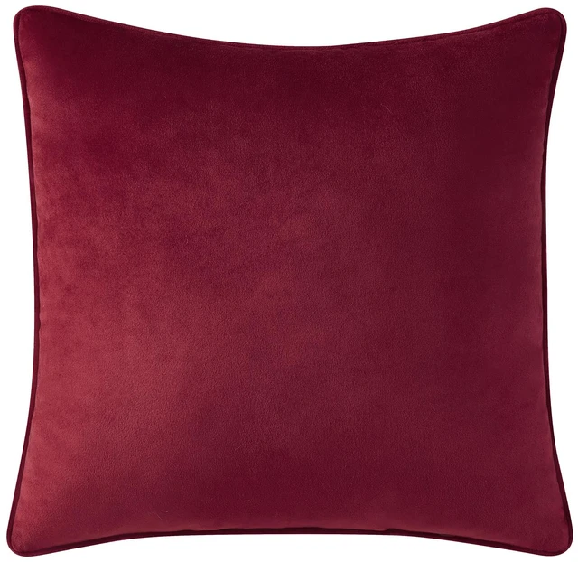 Main image of Holiday Time Red Velvet Decorative Pillow, 18in x 18in