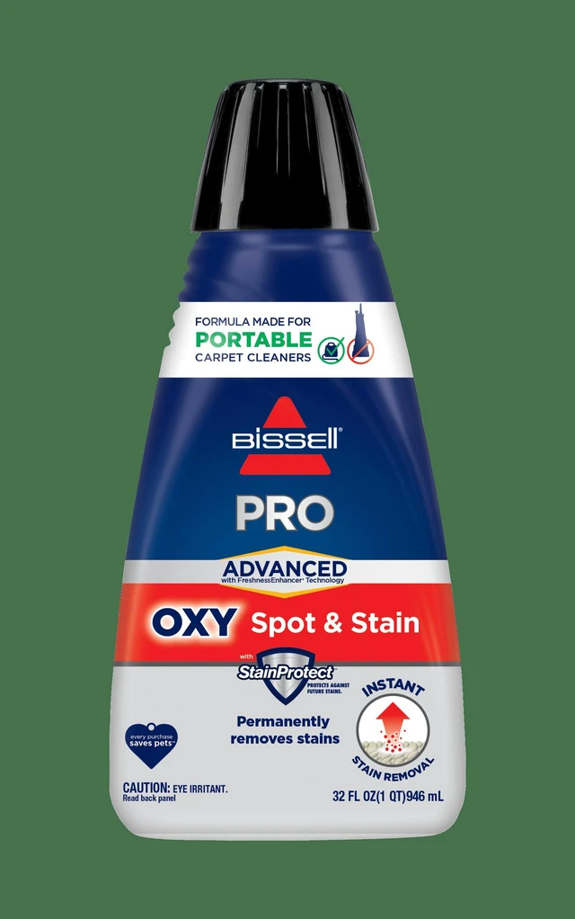 Main image of BISSELL 2038W Advanced Pro Oxy Spot and Stain Cleaner with StainProtect, Portable Deep Cleaning Formula, Fresh Scent, 32 Fl Oz, Removes Stains, Eliminates Odors