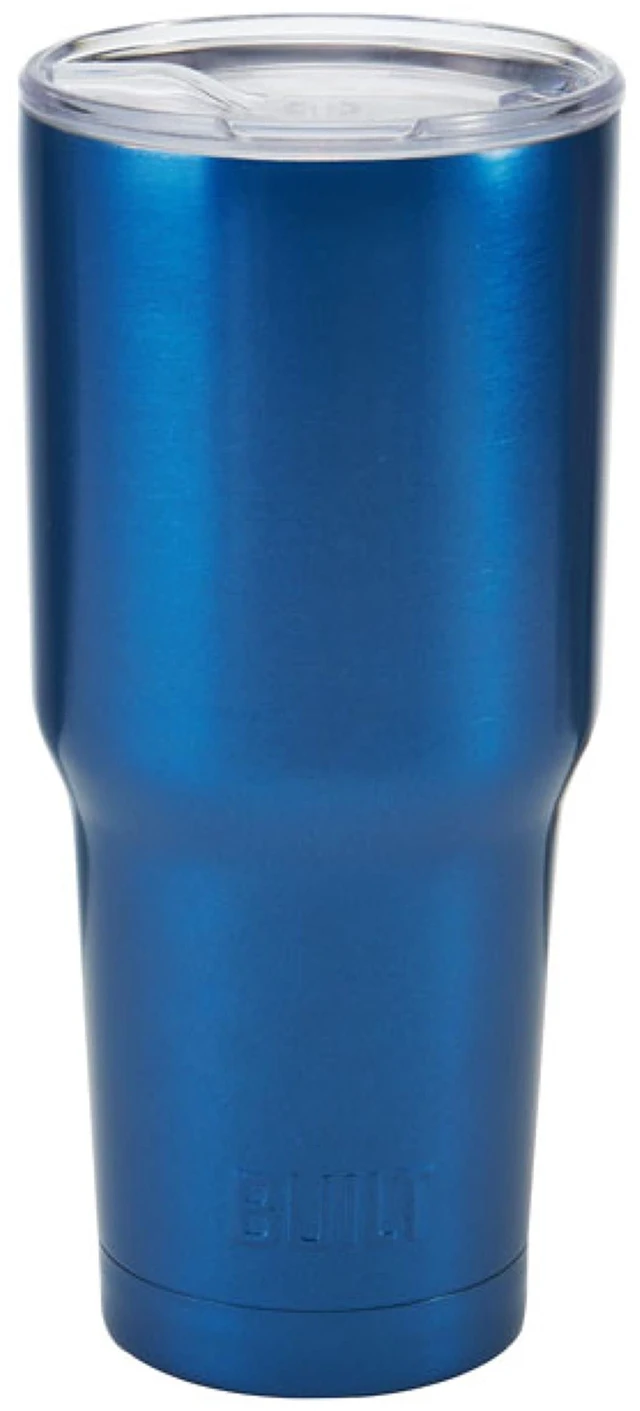 Main image of BUILT 30 oz Double-Wall Insulated Stainless Steel Tumbler Water Bottle, Blue