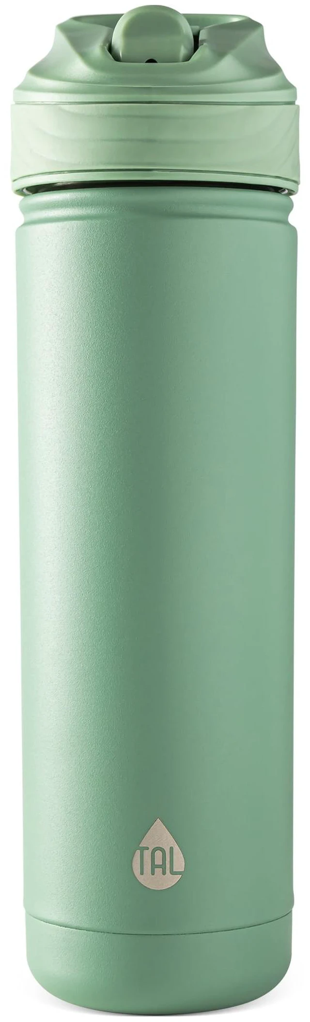 Main image of TAL 26oz Stainless Steel Ranger Water Bottle with Easy Sip Straw, Sage