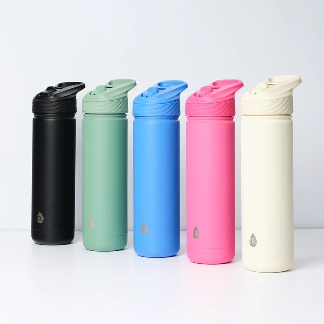 Alt view image 4 of 5 - TAL 26oz Stainless Steel Ranger Water Bottle with Easy Sip Straw, Sage