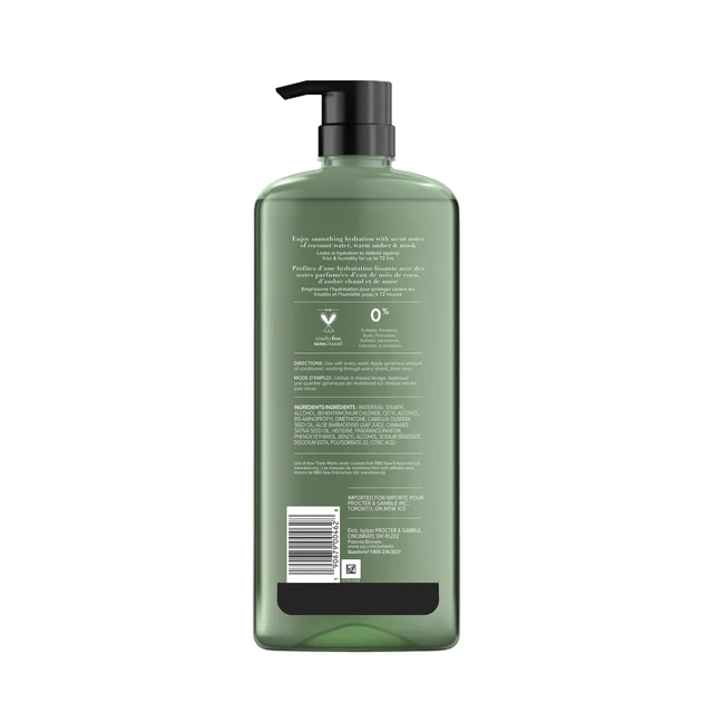 Alt view image 5 of 5 - Herbal Essences Smooth + Shine Hemp Sulfate Free Conditioner, 20.2fl oz