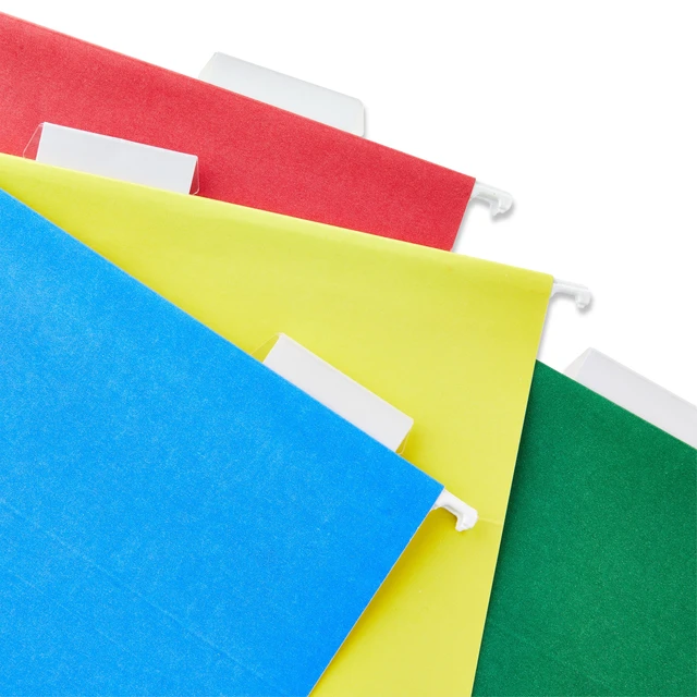 Alt view image 2 of 4 - Pen+Gear Hanging File Folders, Letter Size, Assorted Colors, 25 Count