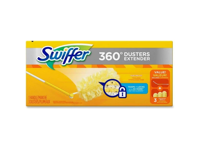 Alt view image 3 of 6 - Swiffer 360 Dusters Extender Kit