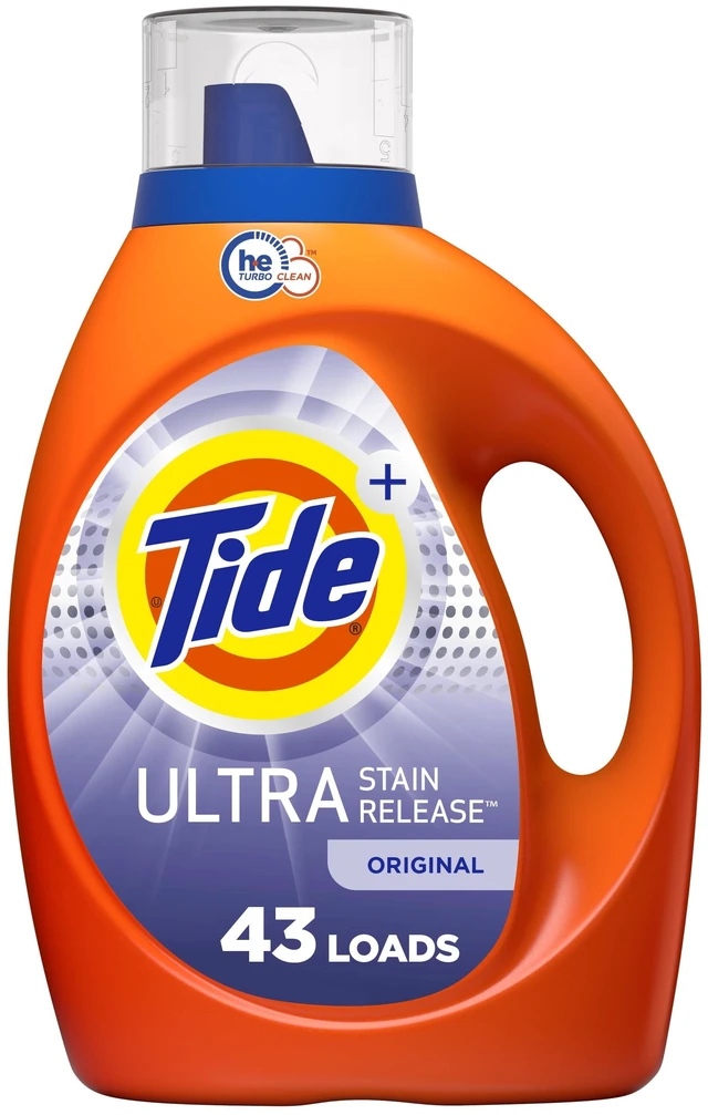 Main image of Tide Ultra Stain Release Liquid Laundry Detergent, 84Fl Oz, 43Loads, Original Scent
