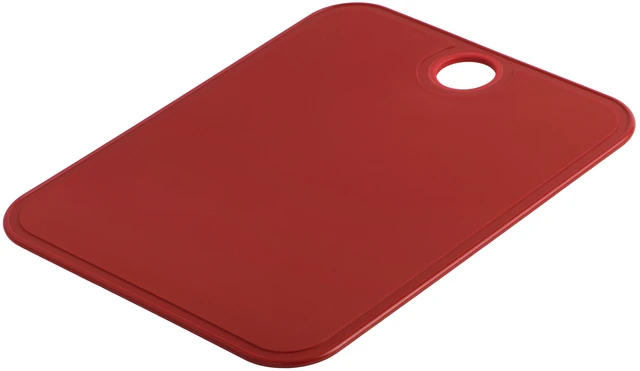 Alt view image 2 of 6 - Architec Gripper Non-Slip Poly Cutting Board, 14" x 11", Red