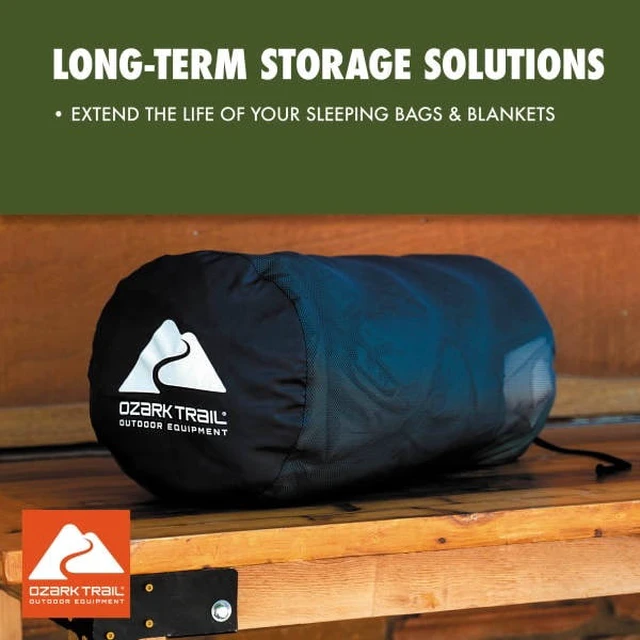 Alt view image 2 of 5 - Ozark Trail Sleeping Bag Storage Sack, Gray