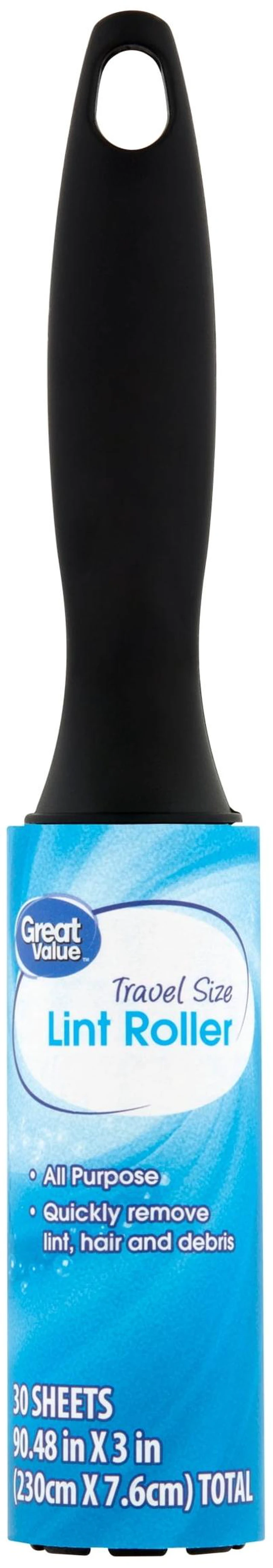 Alt view image 3 of 6 - Great Value Lint Roller Travel Size 6 Pack 30 Sheets