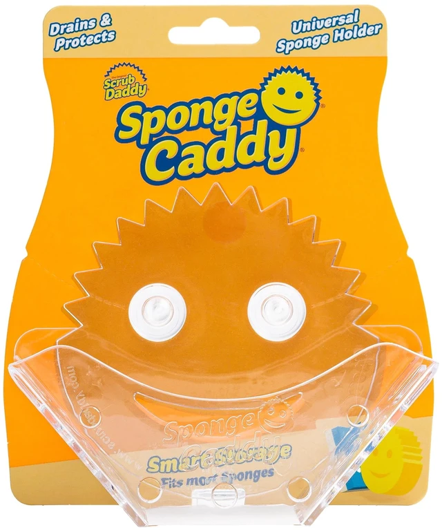 Main image of Scrub Daddy Suction Sponge Caddy for Sink, Multipurpose Cleaning