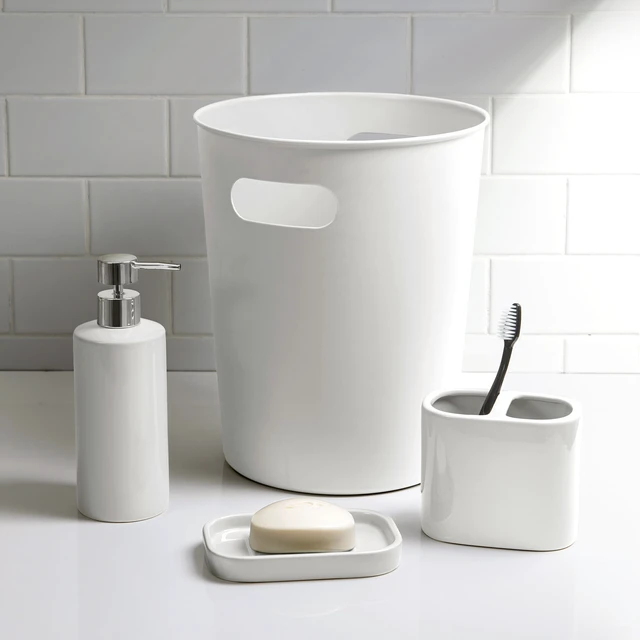 Alt view image 5 of 5 - Mainstays Basic Ceramic Lotion Pump White
