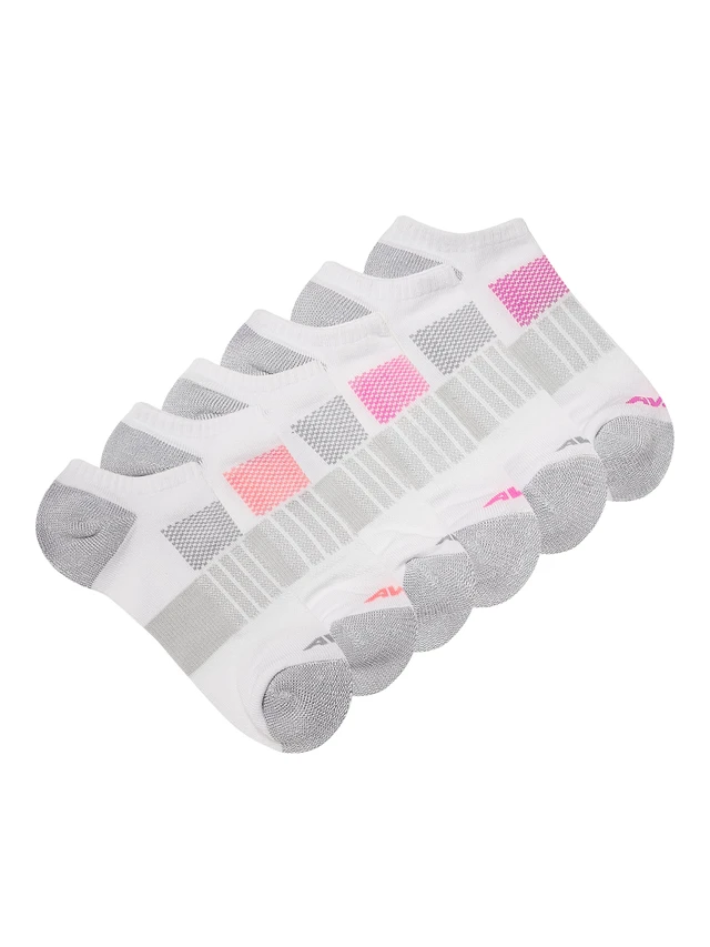 Alt view image 2 of 2 - Avia Women's No Show Socks, Athletic Cushion, 6-Pack