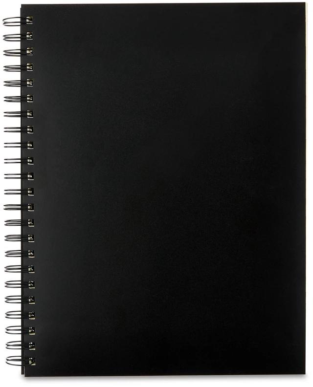 Alt view image 4 of 5 - Pen+Gear Spiral Sketch Book, 12in x 9in, 75 White Acid-Free Perforated Sheets