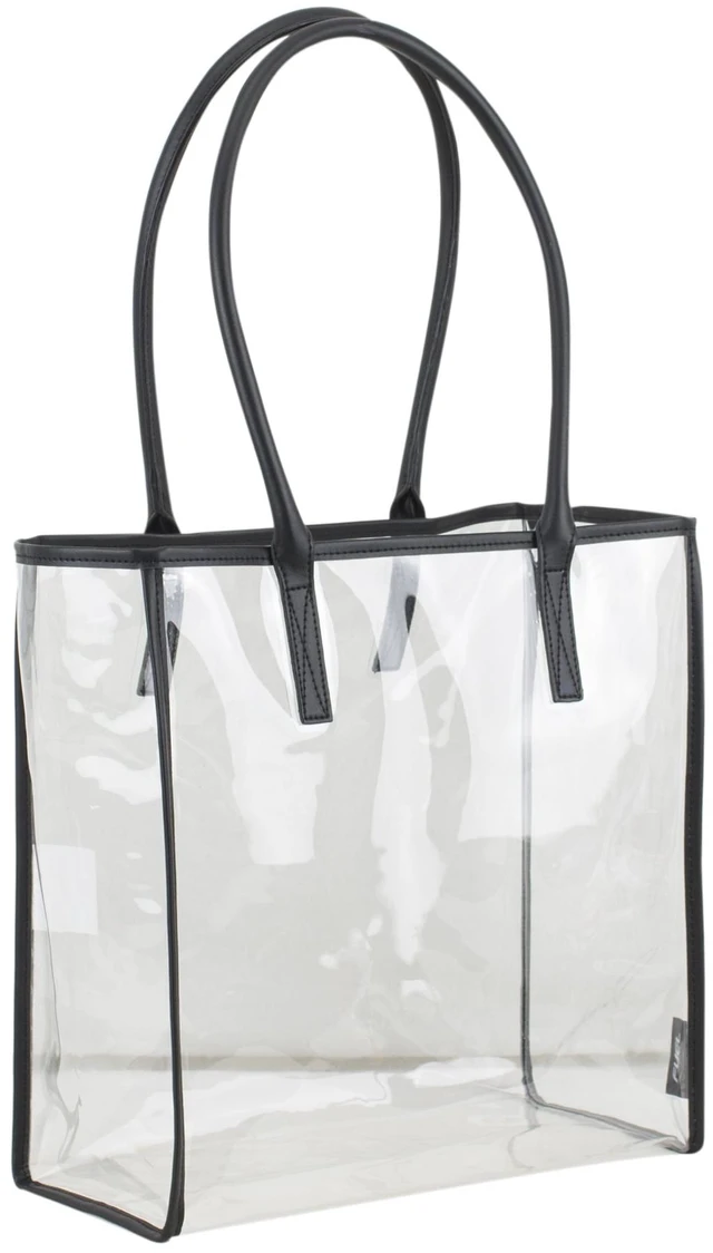 Main image of Eastsport Clear All-Purpose Security Tote, Black