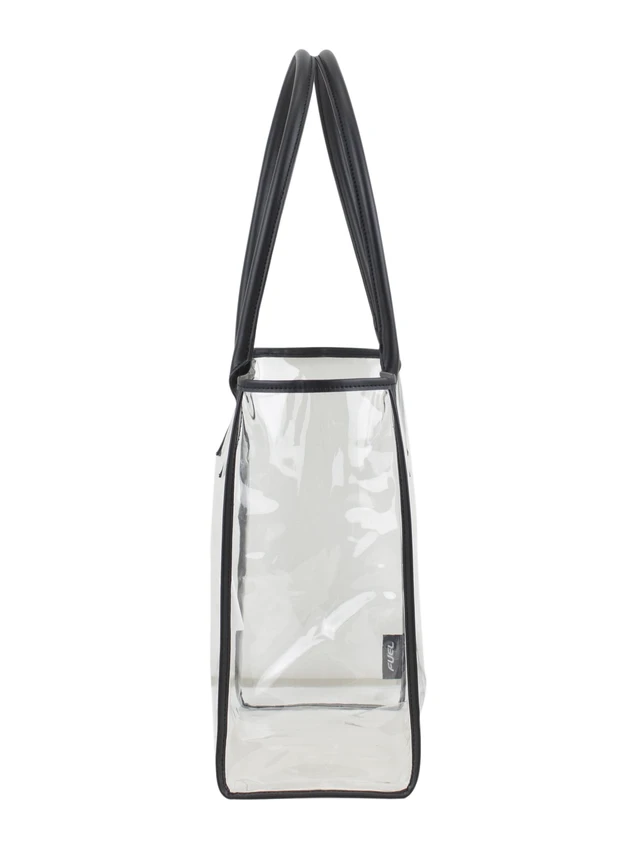 Alt view image 3 of 6 - Eastsport Clear All-Purpose Security Tote, Black