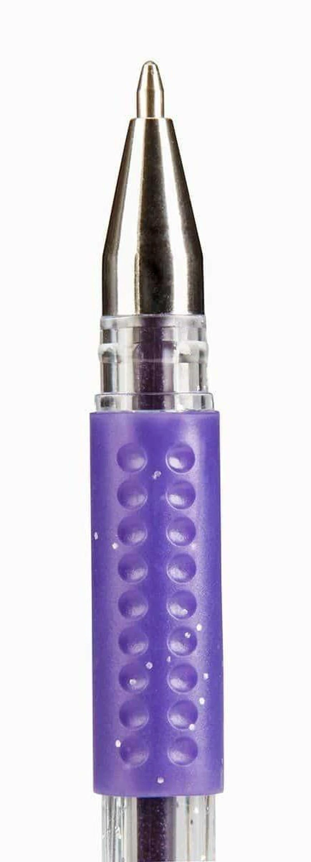 Alt view image 2 of 5 - KINGART Glitter Gel Pens Set - 30 Vibrant Colors for Adult Coloring, Art and Crafts