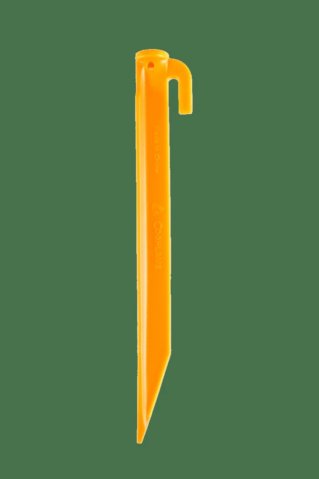 Alt view image 2 of 6 - Coghlan's Tent Pegs 4-Pack - 9in, Lightweight, 100% Recycled Plastic