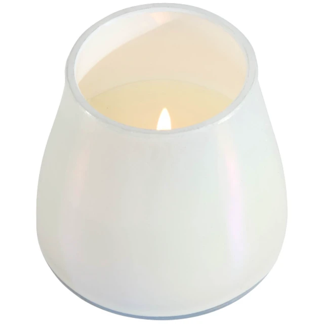 Alt view image 6 of 6 - Urban Shop 6.7" x 5.9" Iridescent Pink Mushroom Candle