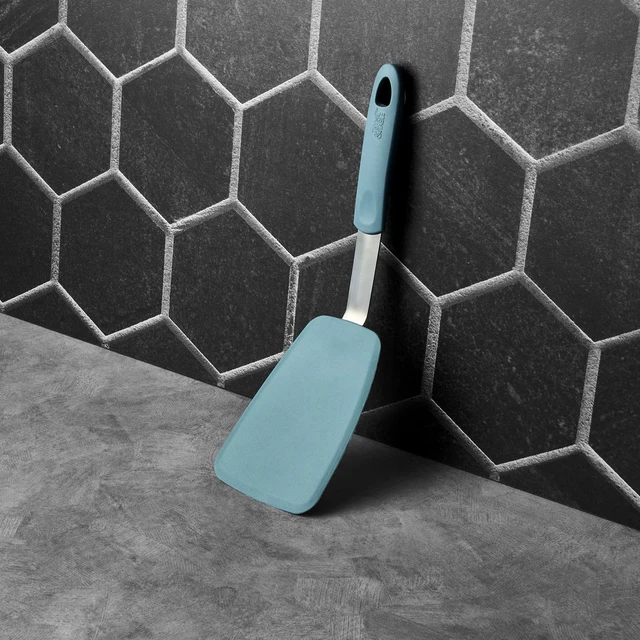 Alt view image 2 of 5 - Thyme & Table Food-Safe Silicone Large Turner, Seafoam Green