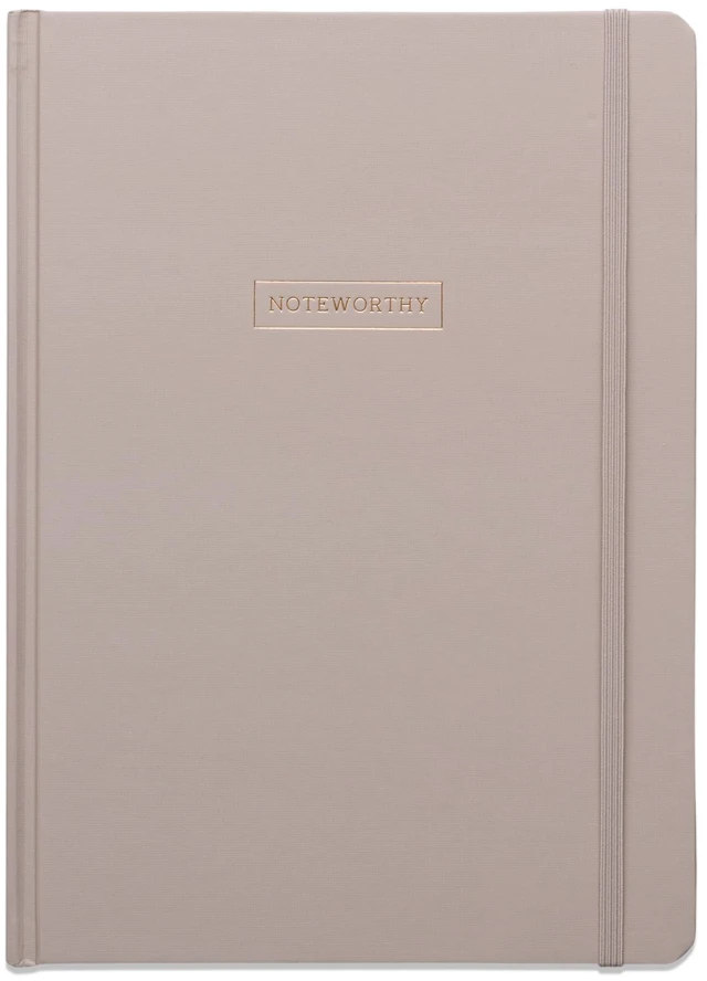 Main image of Pen + Gear Hardcover Journal, Taupe, 7.5" x 10.25", 200 Lined Pages