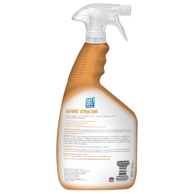 Alt view image 2 of 6 - Out! Go Here Dog Potty Training Attractant Spray, 32fl oz