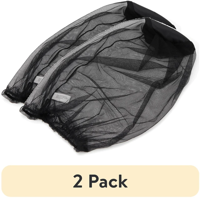 Main image of Ozark Trail Head Mosquito Net 2-Pack, Black