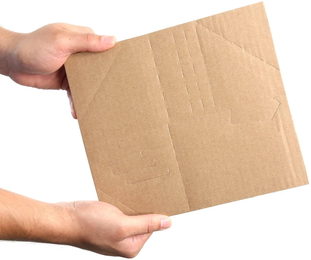 Alt view image 3 of 6 - Pen+Gear Corrugated Corners, 4in x 4in, Kraft, 16Count