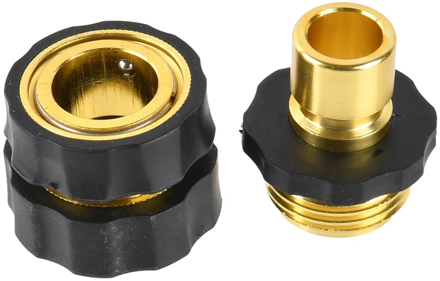 Alt view image 4 of 6 - Expert Gardener Aluminum Quick Hose Connector Set